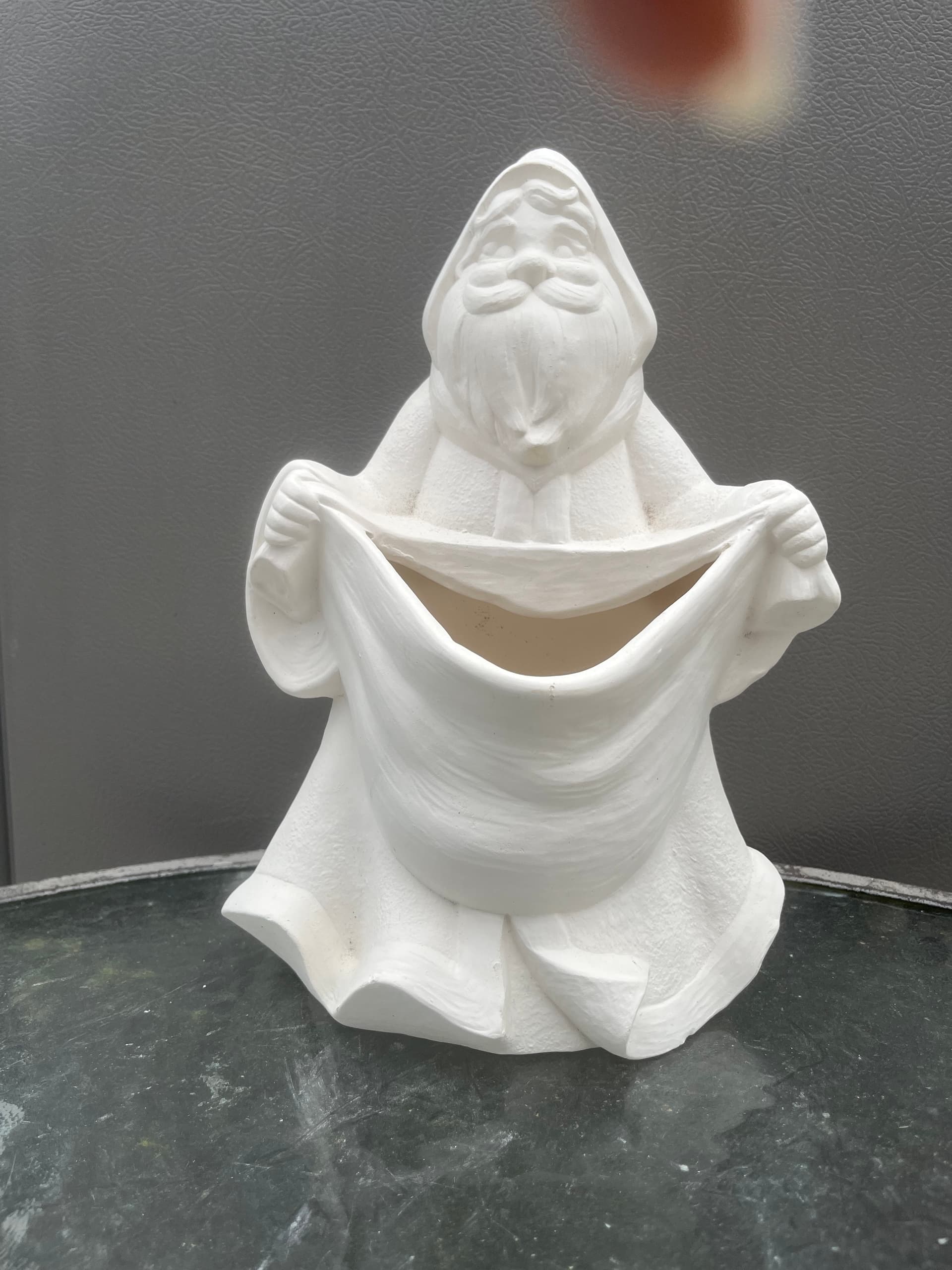 Unpainted Bisque Ceramics: Santa
