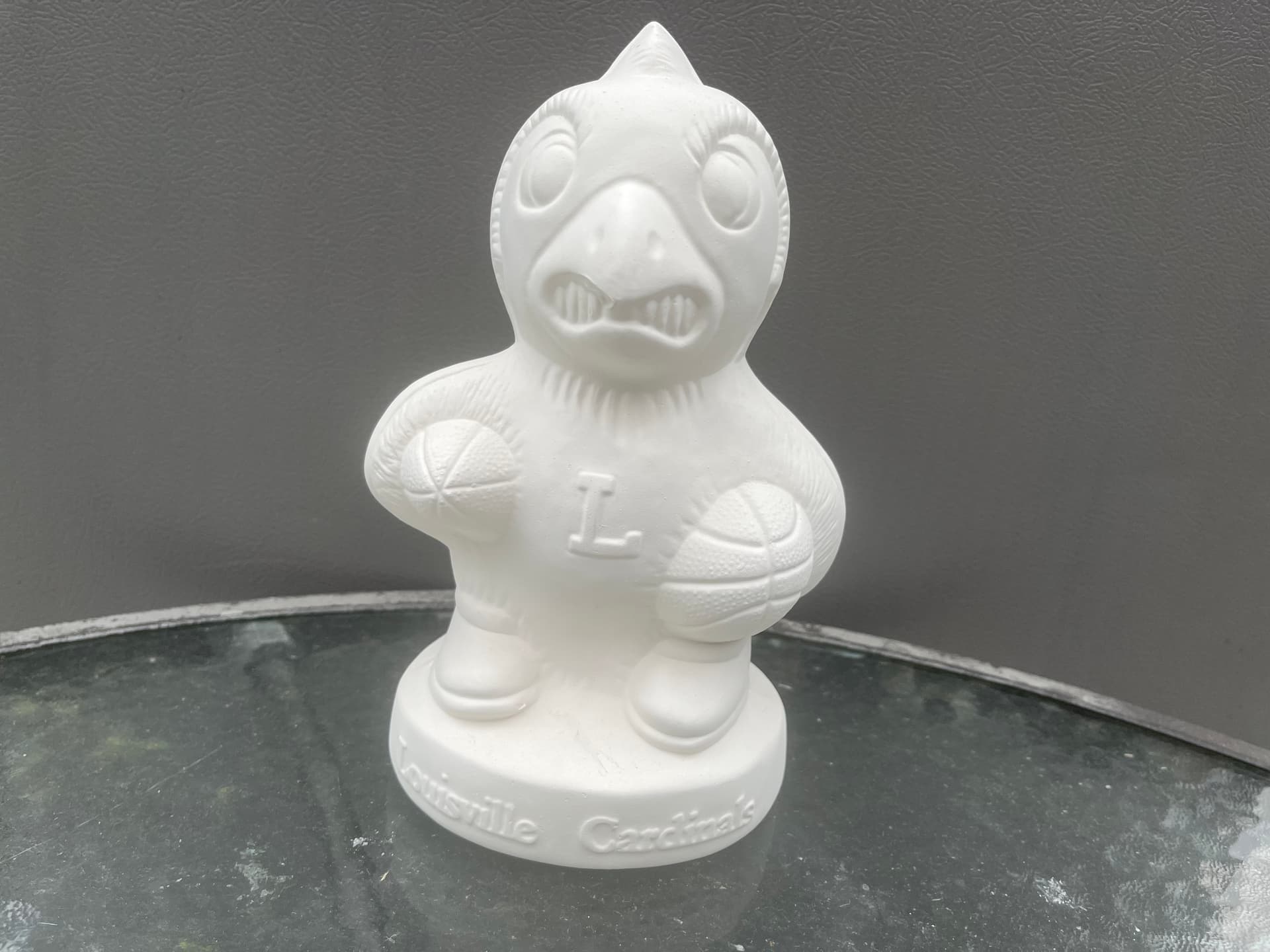 Unpainted Bisque Ceramics: Cardinal 