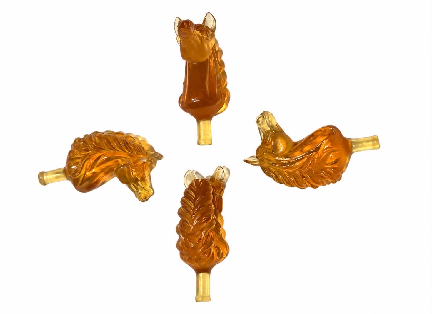 Ceramic Christmas Tree Bulbs: Ceramic Christmas tree bulbs: Horse