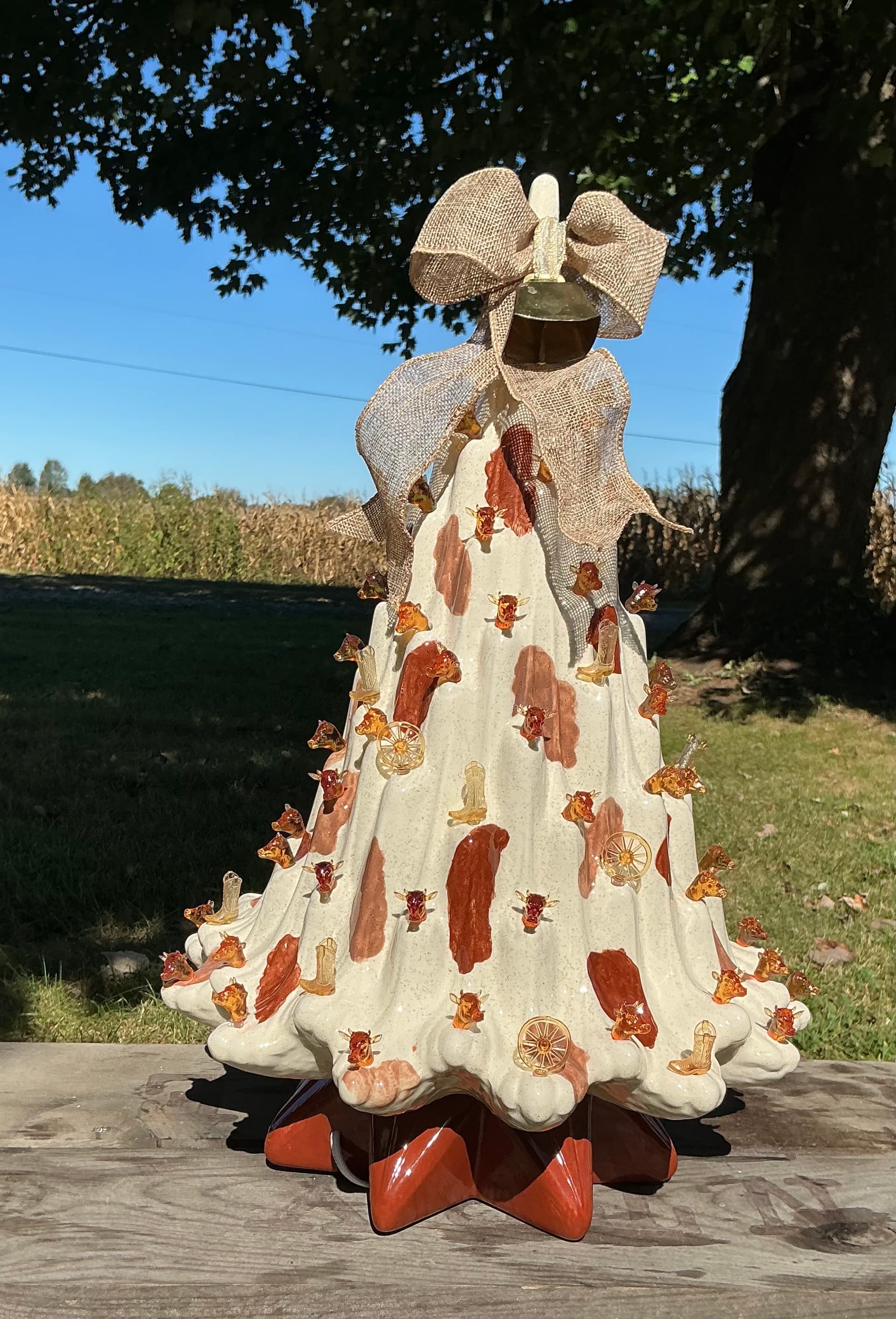 Finished Ceramics: Ceramic Lava Tree